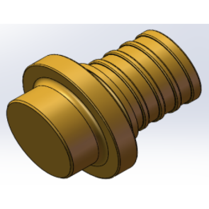 Varmego ® Kuplado MS Čep spojnica pokretna navlaka aksijalna 16/ SDR 7,4/180°/Todo&Forza/CW617N
