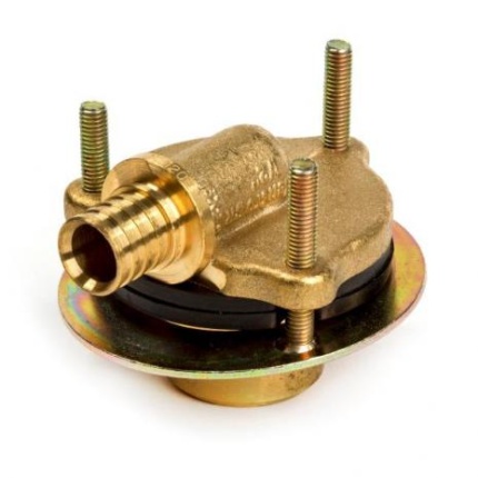 Varmego ® Jentro Koleno zidno za rigips pokretna navlaka aksijalna sa krajem na navoj 16-1/2ˮUN/ SDR 7,4/90°/Todo&Forza